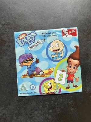 Nicktoons TV Favourites KFC DVD SpongeBob, Jimmy Neutron, Rugrats, Rocket Power - Image 1 of 3