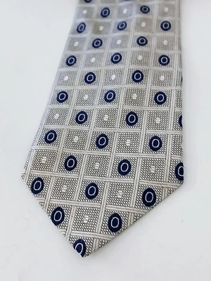 Mens Paul Fredrick 100% Italian Silk Tie 58"x4" Foto 1 de 4