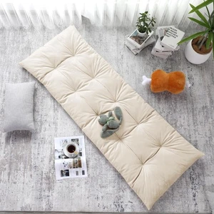 Bodenliege Kissen faltbar und getuftetes Design langes Bodenkissen für Yoga, ... - Bild 1 von 7