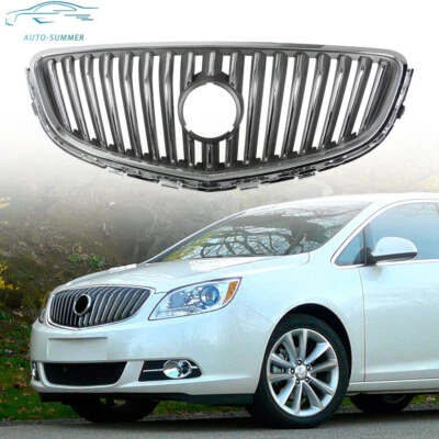 For 2013-2016/2017 Buick Verano 2.0L/2.4L Front Bumper Upper Grille Chrome Grill Foto 1 de 4