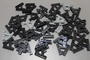 LEGO 48 Piastre Aliche Cunei Angolo 15706 Nero Grigio #3961 - Foto 1 di 1