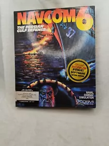 Navcom 6 1988 IBM PC/Commodore 64 Computer Videospiel Software - Bild 1 von 7