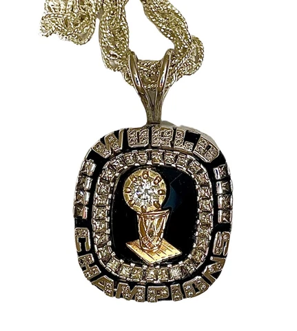 2006 Miami Heat NBA Champions 14K GOLD Diamond๐Championship Pendant Ring Topโผ๏ธ Cover