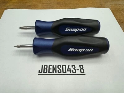 Herramientas a Presión POWER BLUE 2 piezas Agarre Suave Instinto Mango Juego de Destornilladores Rechonchos Foto 1 de 4