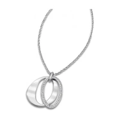 Collana Donna Lotus Style Lunga in Acciaio Con Pendente Ovale LS1672/1/1 - Immagine 1 di 3