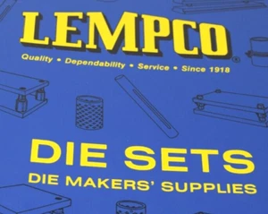 Vintage Lempco Die Sets Die Maker's Supplies Catalog 1980 - Imagen 1 de 11