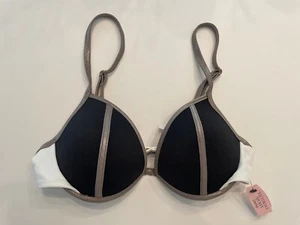 Victoria’s Secret Swim The Fabulous Bikini-Top für Damen neu mit Etikett Größe 32C - Bild 1 von 6