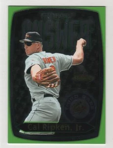 2000 Fleer Showcase Final Answer #03 Cal Ripken Jr. Orioles BV$8 Insert #3 - Picture 1 of 1