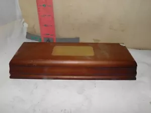 READER'S DIGEST WOODEN GAMES BOX - 2 DECKS OF CARDS AND DICE IN WOOD BOX - NEW! - Picture 1 of 2