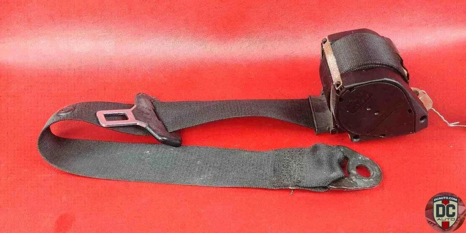 1998-2001 Porsche 996 911 Cabrio Left/Driver Front Seat Belt Black 99680303301 - Imagem 1 de 1