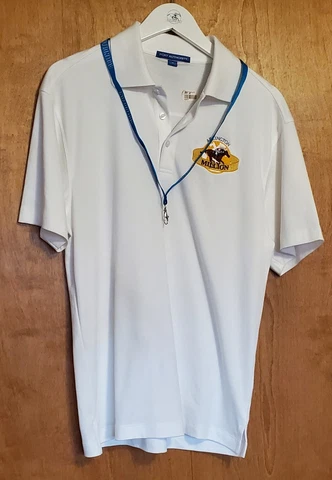 NOS Arlington Racecourse Embroidered Arlington Million Polo S, Lanyard, Towel Cover