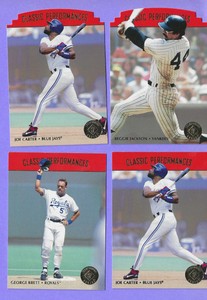 1995 SP CHAMPIONSHIP CLASSIC PERFORMANCE  DIE CUT JACKSON, CARTER LOT OF 7  