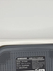 Samsung 15W Super Fast Wireless Charger - Dark Gray Charger Only No Wall Brick - Bild 1 von 2