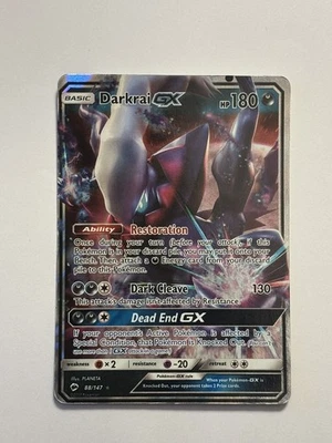 Pokemon TCG Darkrai GX 88/147 - Image 1 of 2