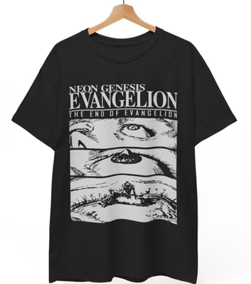Camiseta End of Evangelion Neon Genesis Anime Gótico Oscuro Unisex Camiseta Foto 1 de 2