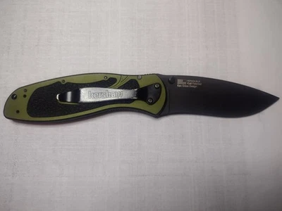 Kershaw Blur - Oliva, Negro Modelo 1670OLBLK Foto 1 de 4