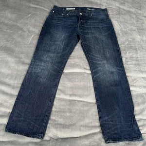 Gap Straight Jeans Men's Size W34 L30 Dark Blue Black (Knox) 1969 Denim Casual - Picture 1 of 10