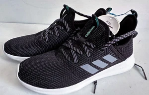 Scarpe da corsa Adidas Cloudfoam Pure 2.0 da donna taglia 6,5 nere bianche - Foto 1 di 7