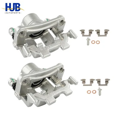 Fits 2008-2012 Infiniti EX35 14-17 QX50 Rear Left Right Brake Calipers w/Bracket - Image 1 of 4