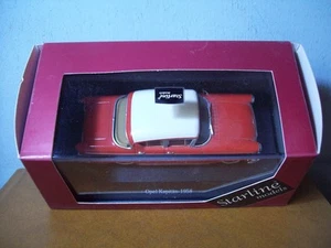 1/43 STARLINE 550116 OPEL KAPITAN 1958RED CORALLE/ALABASTER REG GG-JU 44 - Picture 1 of 6