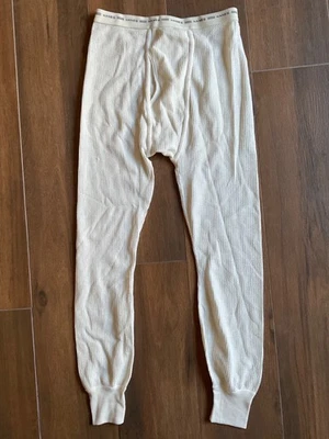 Pantalones térmicos vintage Hanes para hombre largos Johns etiqueta marrón talla mediana Foto 1 de 4