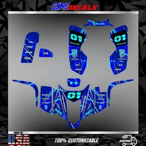 KAWASAKI KFX 400 2003 2004 2005 2005 2006 2007 - 2008 GRAFIK KIT - Bild 1 von 6