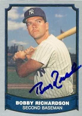 Bobby Richardson autographed Baseball Card (Yankees) 1988 Pacific #74 Legends - Image 1 of 1