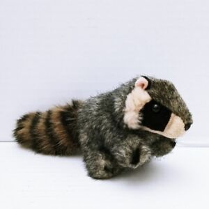 Raccoon Finger Puppet Folkmanis Puppets 4" Mini Plush Stuffed  Animal Realistic