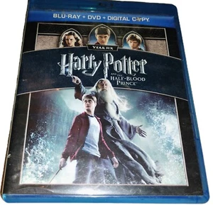 Harry Potter And The Half-Blood Prince Year 6 (Blu-ray & DVD) CIB Same Day Ships - Imagen 1 de 4