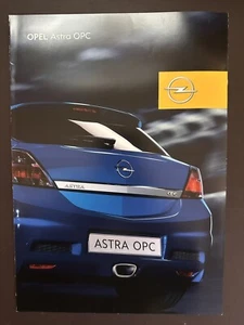 Opel Astra H OPC Brochure Catalogue 2005 - Picture 1 of 4