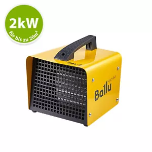 Heizlüfter Keramik Elektroheizer Schnellheizer Heizer Heizgerät Bauheizer 2,0kw - Bild 1 von 10