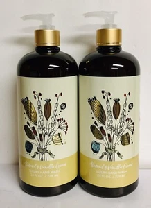 2 Bottles Almond & Vanilla Cream Luxury Hand Wash 25 fl oz Each - Picture 1 of 2