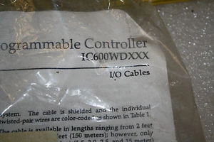 NEW FANUC IC600WD005B I/O CABLE 5 FEET - Picture 1 of 6