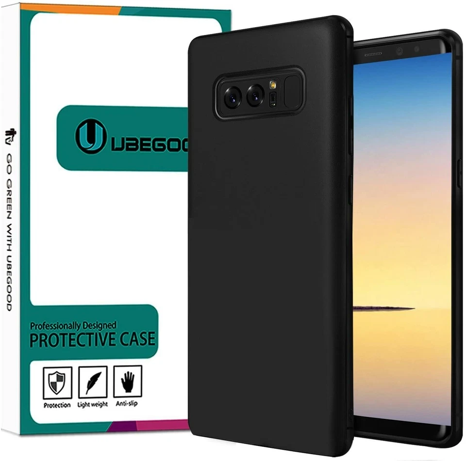 Cover per Samsung Galaxy Note 8 in tpu opaco satinato ultra slim antiscivolo - Immagine 1 di 4