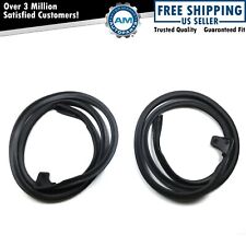 Door Weatherstrip Seal Lower Kit Pair Set of 2 for Jeep Commando Jeepster New