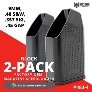 Glock OEM Magazine Speed-Loader 2PK for Most 9 / 40 / 357 / 45 GAP Mags - #483-4 - Picture 1 of 8