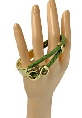 HSN Roberto by RFM "Princess Lee" Infinity Station Cord Bracelet - Image 1 of 4