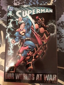 Superman - Nuestros mundos en guerra libro uno. DC TPB 2002 novela verdadera primera edición - Imagen 1 de 7