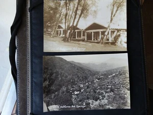 5 Vintage Unused California Hot Springs Real Photo Postcards Paper Eph Collect - Imagen 1 de 5