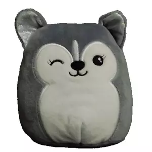 Mini Peluche Heidi The Fox Squishmallow 5" Gris Juguetes Kelly - Imagen 1 de 7