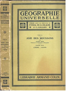 CHINE et JAPON ASIE des MOUSSONS de Jules SION Géographie illustrée 1928 Tome IX - Picture 1 of 24