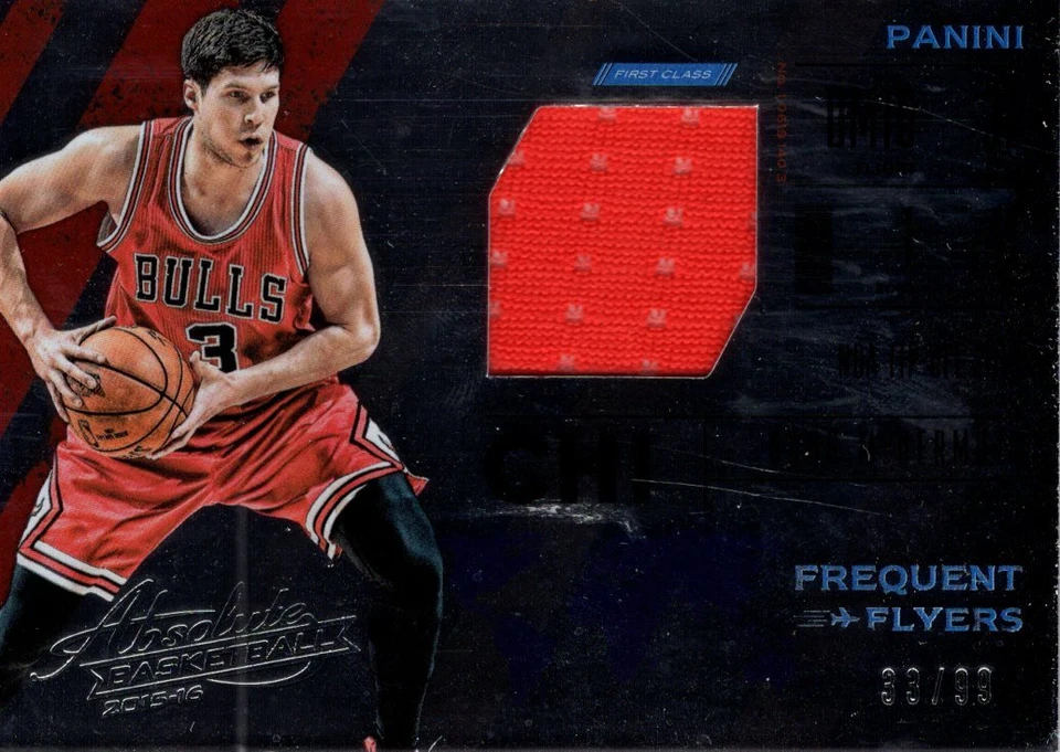 2015-16 Absolute Memorabilia Frequent Flyer Material 25 Doug McDermott Jersey/99 - Image 1 of 1