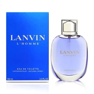 Lanvin L’HOMME EDT 100mL Bottle BOXED Men's Fragrance / Perfume NEW Pour - Picture 1 of 1