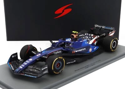 MODELLINO AUTO F1 STATICO SPARK WILLIAMS FW45 USA GP 2023 SARGEANT SCALA 1:18 - Immagine 1 di 4