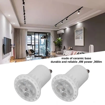 FA 6 Stück LED MR11 Glühbirnen Dimmbar GU10 Keramik Energiesparend 4W 360LM Kein - Bild 1 von 4