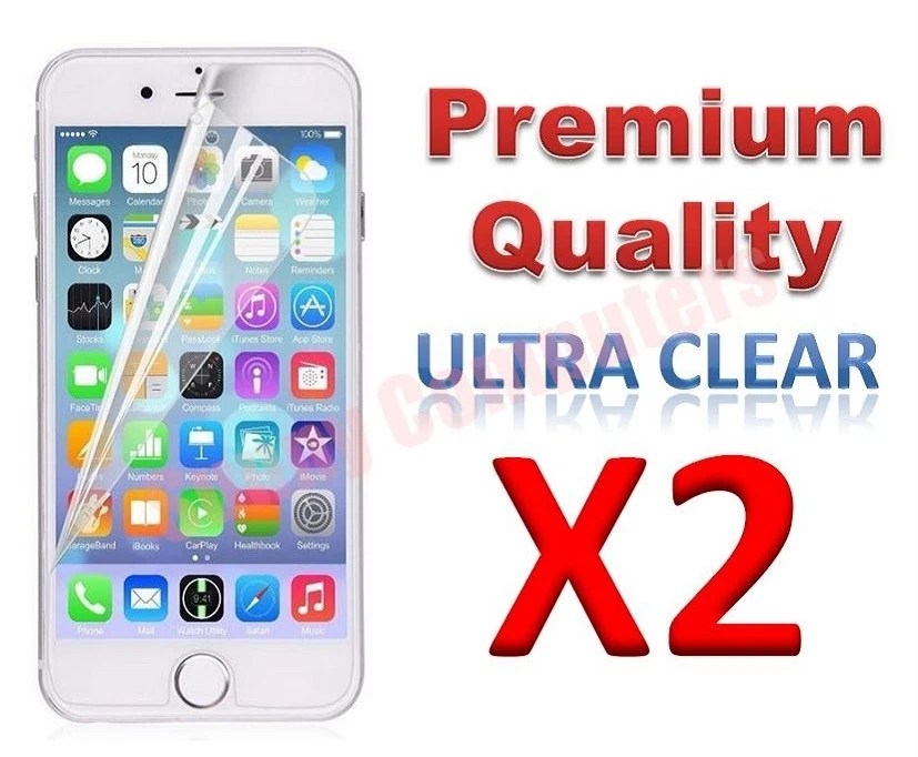 2x Premium Ultra Clear Screen Protector Film For Apple iPhone 6 Plus 6+ 6S Plus - Image 1 of 1