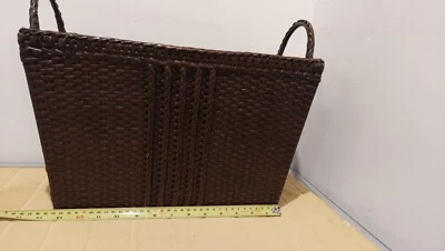 Large Wicker Basket with Strong Metal Frame - Storage, Organiser, Display  - Image 1 of 4