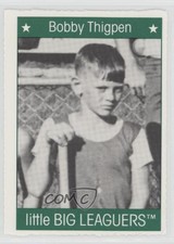 1991 Simon & Schuster More Little Big Leaguers Book Cards Bobby Thigpen