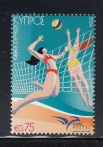 CYPRUS Beach Volleyball MNH stamp - Picture 1 of 1