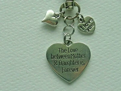 СЕМЬЯ ЛЮБОВЬ МЕЖДУ МАТЕРЬЮ И ДОЧЕРЬЮ БРЕЛОК ЗАЖИМ ДЛЯ СУМОЧКИ РЮКЗАК БРЕЛОК - Изображение 1 из 3